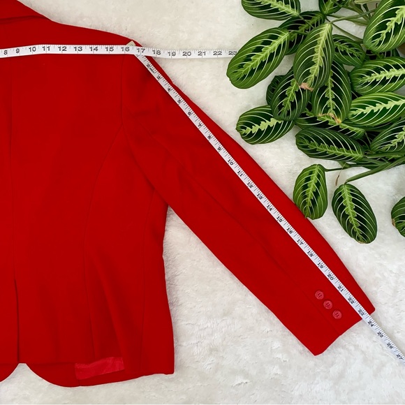 Vintage Pendleton Red Wool Double Button Blazer - Picture 4 of 15